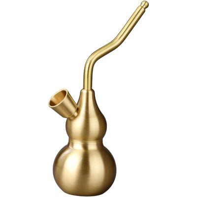 zobo正牌黄铜水烟壶四用免费刻字