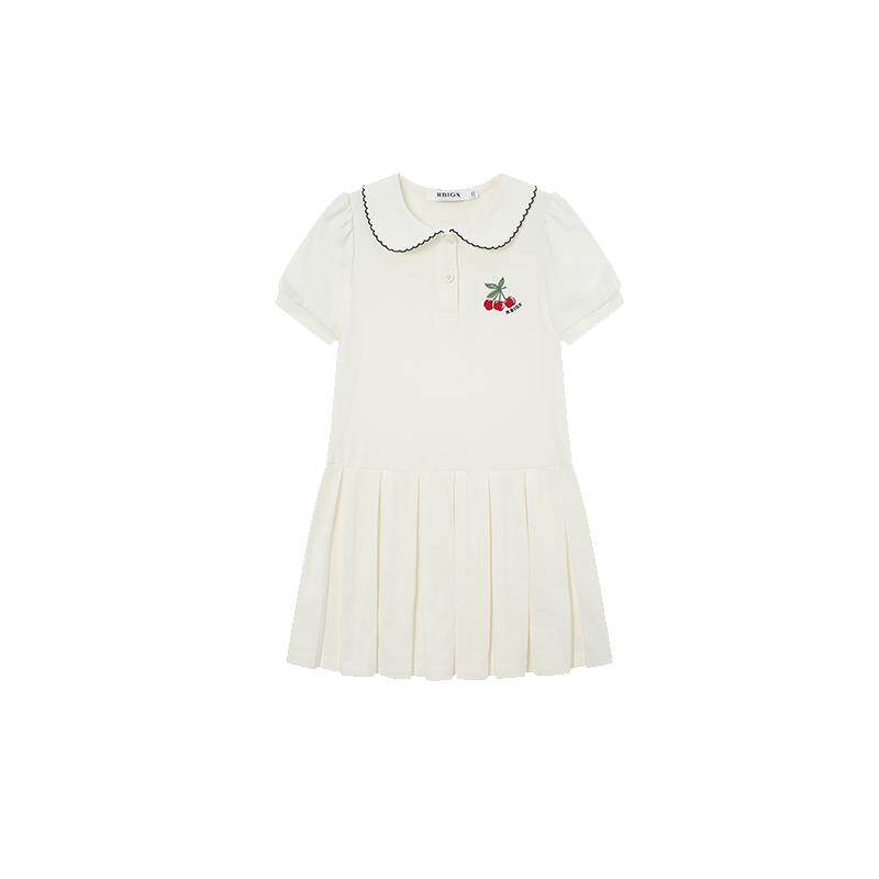 瑞比克女童夏季polo运动连衣裙