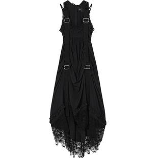 IT Simone Rocha女装背带连衣裙新品甜酷蕾丝拼接露腰长裙7192TB