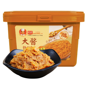 韩国大酱汤专用酱传统生大酱黄豆酱豆瓣酱正宗朝鲜大酱汤速食料包