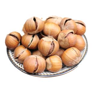 东北炒熟特产开口大榛子新鲜臻榛果坚果官方旗舰店美国铁岭非野生