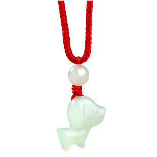 十二生肖狗吊坠天然和田玉挂件属相小狗2026年男女挂件首饰吉祥物