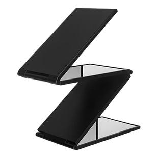 可折叠四面镜子化妆理发后背抹药镜子可以看到后脑勺便携后视镜子