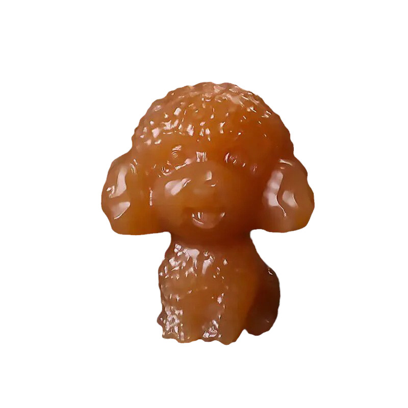 天然玉泰迪吊坠全糖料阿料玉石生项坠/吊坠