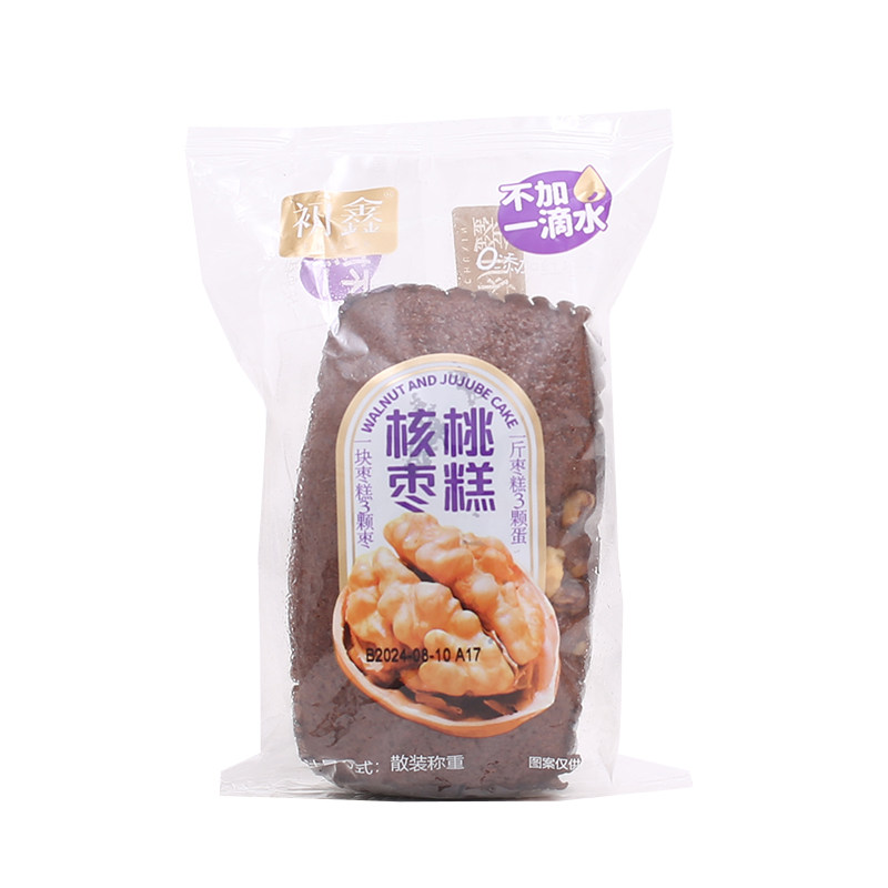 初鑫核桃枣糕儿童早餐面包点心办公室下午茶小吃解馋糕点休闲零食