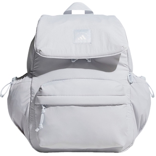 adidas阿迪达斯女子运动休闲实用翻盖多口袋书包双肩包锐力KF2489