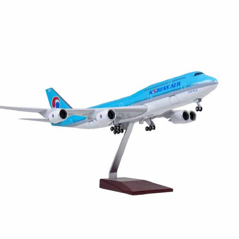 德国汉莎大韩航空747-8飞机模型