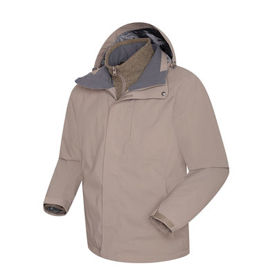 ROYALWAY冲锋衣男三合一抓绒内胆