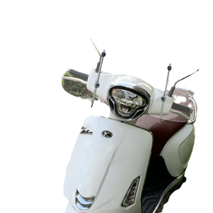 光阳莱克LIKE150挡风玻璃like150改装护手版前风挡护胸加高加大