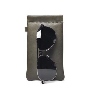 穆羊ins自闭合轻奢洋气高级感羊皮包 简约手机包 真皮眼镜收纳包