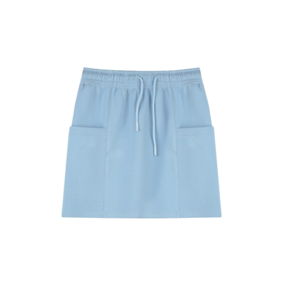 solighter复古直筒短裙半身裙