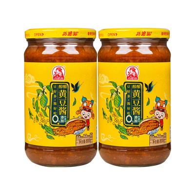 巧媳妇黄豆酱家用瓶装拌面酱调料