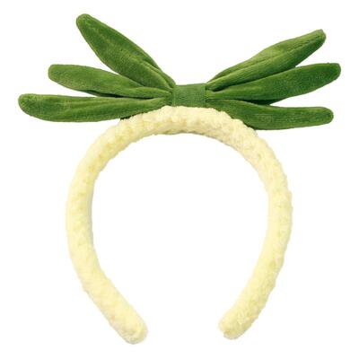 日常洗脸三件套可爱黄色菠萝发箍