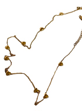 小爱心锁骨链Innosense金属女