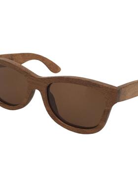 墨镜竹制太阳眼镜