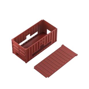 Orico/奥睿科集装箱收纳盒桌面折叠排插电源插线板电线集线盒箱子