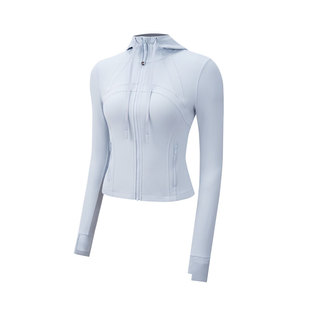 Define 女士短款连帽夹克 *Nulu™ 芯吸丨lululemon丨LW3IYVS