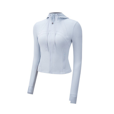 Define 女士短款连帽夹克 *Nulu™ 芯吸丨lululemon丨LW3IYVS