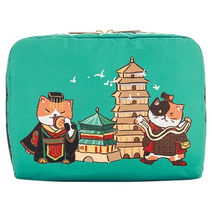 LeSportsac乐播诗新款CITY城市限定西安千年古都手拿收纳包