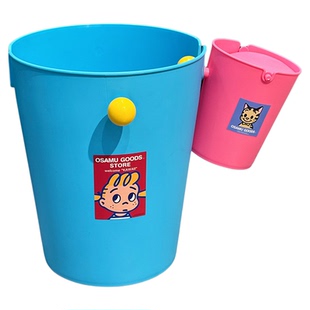 多巴胺子母垃圾桶家用客厅卧室高颜值大容量桌面垃圾桶废纸篓可爱