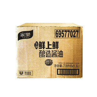 整箱家乐鲜上鲜特级头道鲜酱油厨房调味提鲜蒸鱼凉拌烹调味汁1.3L