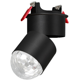 网红水波纹氛围射灯可调角度壁灯玄关过道灯led明装投影洗墙台灯