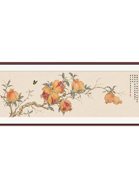 荷花挂画客厅沙发背景墙装饰画