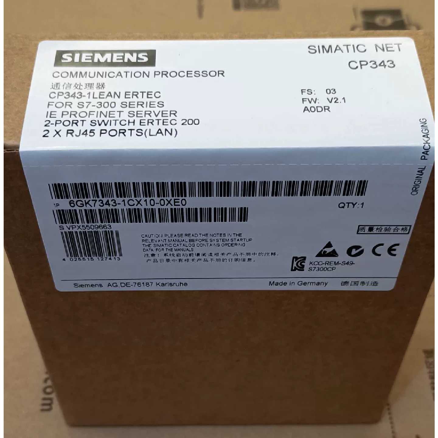 议价全新正品6GK7343-1CX10-0XE0 6GK7 343-1CX10-0XE0现货出售
