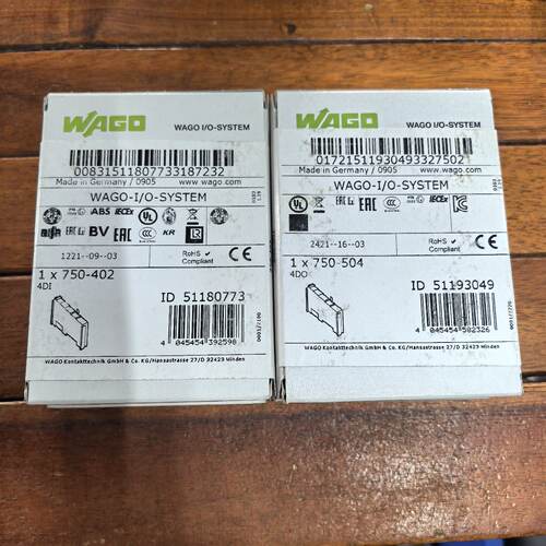 议价750-402,504现货促销全新原装正品未开封WAGO万可模块实物照