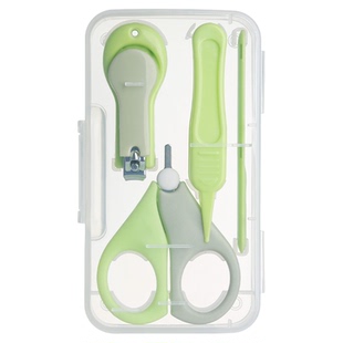 婴儿指甲剪套装新生儿宝宝专用打磨器安全防夹肉幼儿童指甲剪刀钳