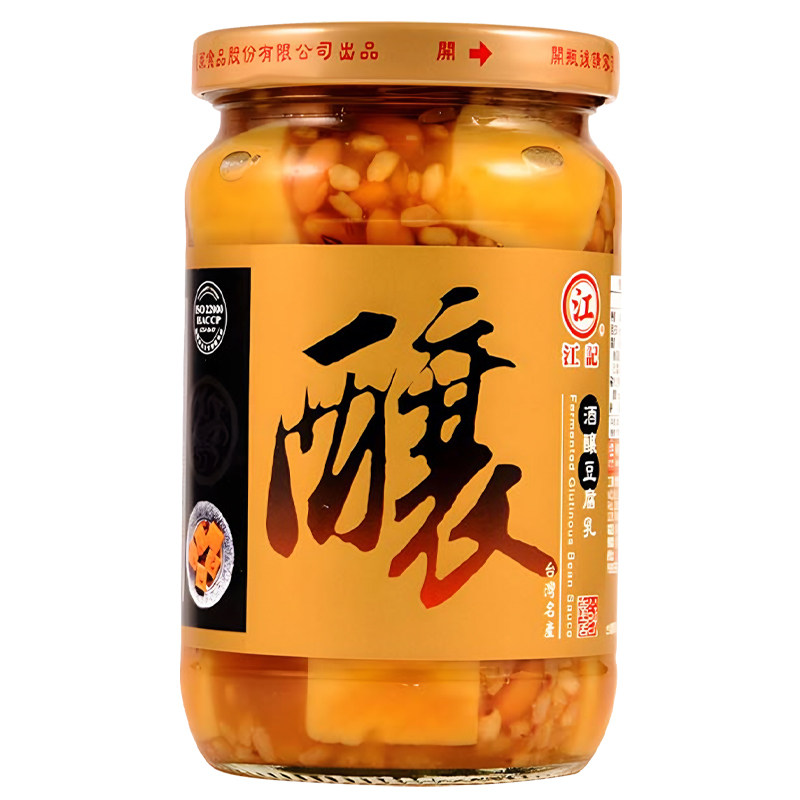 台湾原装进口江记酒酿豆腐乳酒酿豆腐乳