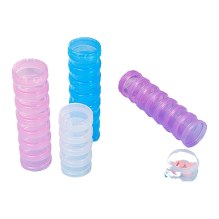 蛋白粉盒药粉盒药盒分装便携密封粉剂蛋白分粉分装盒子药瓶空壳