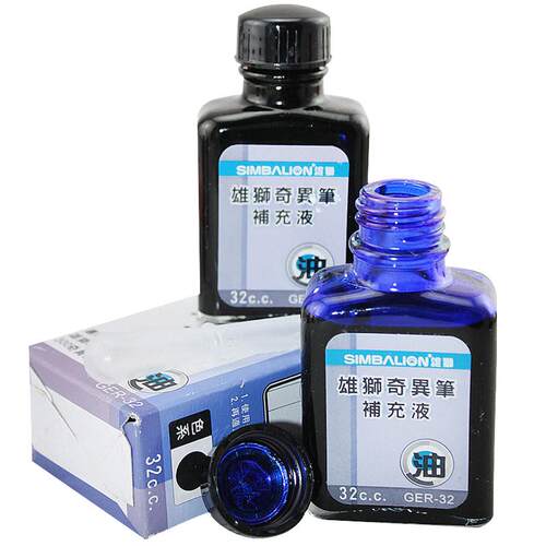 雄狮奇异补充油32CC补充液GER32记号笔墨水勾线笔马克笔