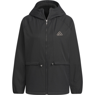 Adidas/阿迪达斯官方正品新款女士拒水防泼收腰夹克外套JZ1587