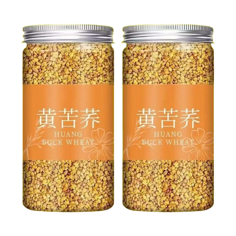 特级黄苦荞茶荞麦茶血糖三高大凉山苦荞麦正宗血脂冲泡泡水喝罐装
