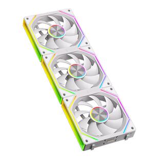 动力火车棱镜8RS积木风扇免线拼接ARGB机箱风扇12CM电脑散热风扇