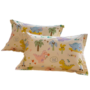 儿童纯棉枕头套30x50cm全棉枕套40x60宝宝枕芯内胆套一对装2025新