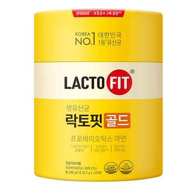 钟根堂LACT-FIT全家益生菌120条