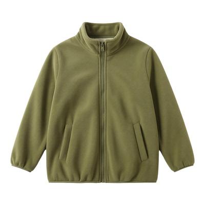 儿童抓绒衣加绒校服神器