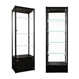 玻璃展示柜模型手办乐高收纳样品陈列柜台酒柜定制玩具展示柜家用