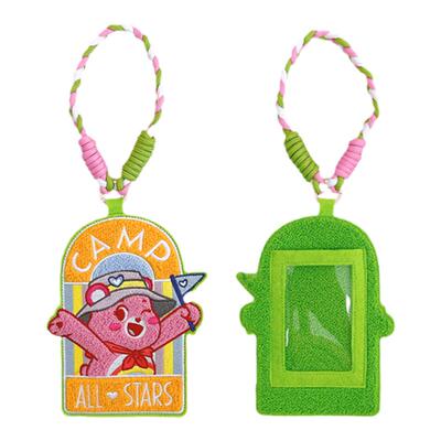 AFGH爱心小熊露营卡包可爱挂饰