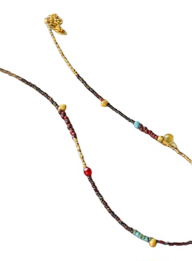 日系小众设计复古文艺项链