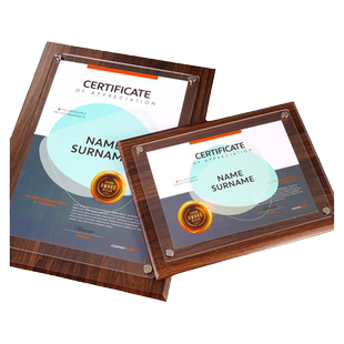 木质奖牌定制定做授权牌可拆卸亚克力代理证书相框奖杯牌匾感谢牌