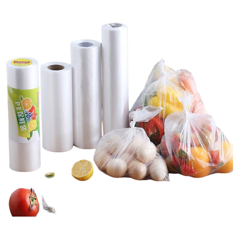 保鲜袋大中经济装食品袋冰箱耐高温手撕袋加厚点断式家用商品密封