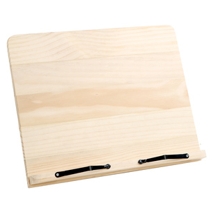 桌面看书架学生简易读书架木质阅读架书立成人写字临帖架子可收纳