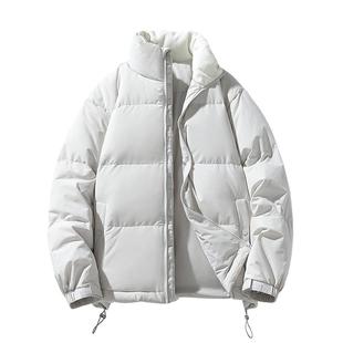 小个子羽绒服男冬季简约加厚哈尔滨面包服东北零下20-30度女外套