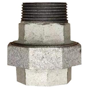 镀锌双外丝活接DN25内外牙油任直通6分玛钢铸铁暖气片配件1寸螺纹