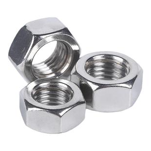 304不锈钢六角螺母螺丝316螺帽螺丝帽大全M2M3M4M5M6M8M10M12-M30