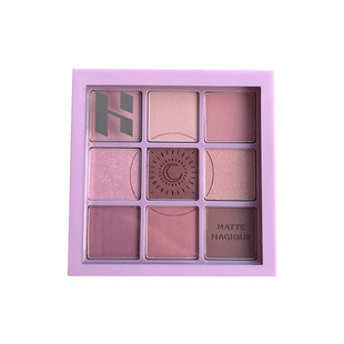 一枝南南同款holika纽扣盘九色眼影九宫格14/01哑光珠光大地色女