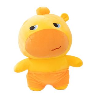 正版多爱水豚噜噜大号公仔玩偶卡皮巴拉毛绒玩具布娃娃抱睡枕礼物